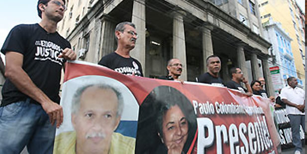 Imagem de Bahia: Manifestações marcam um ano da morte de Paulo Colombiano