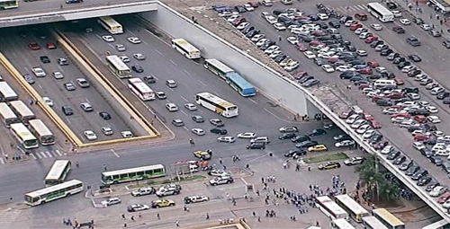 Imagem de DF: Rodoviários protestam por pagamento de direitos e garantia de emprego
