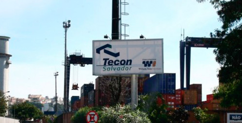 Imagem de Salvador: Portuários no Tecon entram em greve 