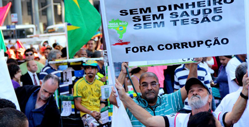 Imagem de AERUS: Aposentados realizam novos protestos