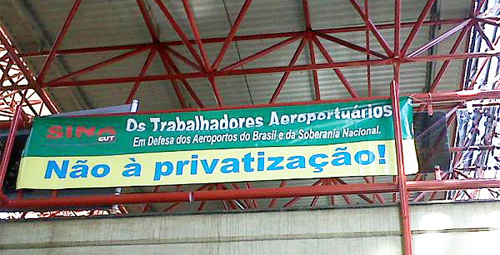Imagem de Guarulhos: Aeroviários, Aeroportuários, condutores e movimentos sociais farão caminhada até a Ponte da cidade