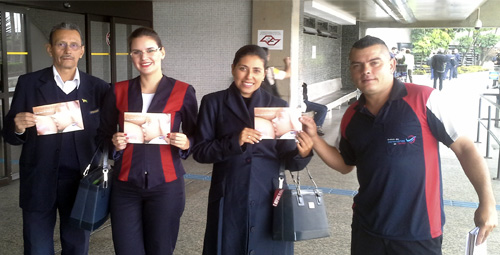 Imagem de Guarulhos: Aeroviários lançam a Campanha Amamentação - 