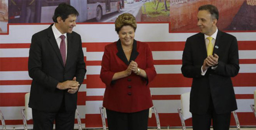 Imagem de Dilma destina R$ 8 bilhões para mobilidade urbana e obras em São Paulo