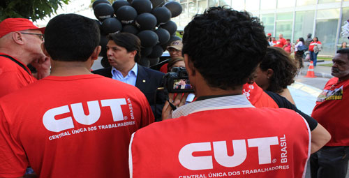 Imagem de Ações contra o PL4330 e Ato em defesa da Mídia Democrática são destaques da Executiva da CUT