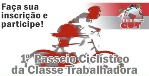 Imagem de CUT/SP organiza 1º Passeio Ciclístico da Classe Trabalhadora 