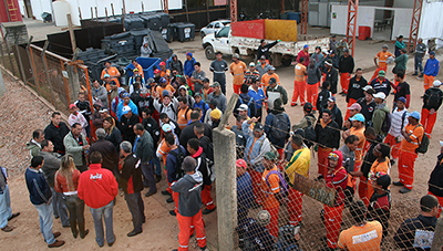 Imagem de Sorocaba: Trabalhadores na CSA entram em greve 