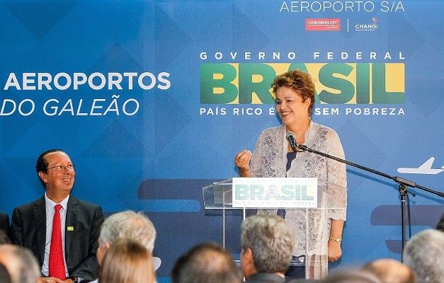 Imagem de “O avião hoje é um meio de transporte do povo brasileiro”, afirma Dilma 