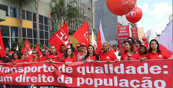 Imagem de 5 mil participam do Ato pela Mobilidade Urbana da CUT/SP 