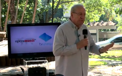 Imagem de Franklin Martins critica monopólio dos meios de comunicação