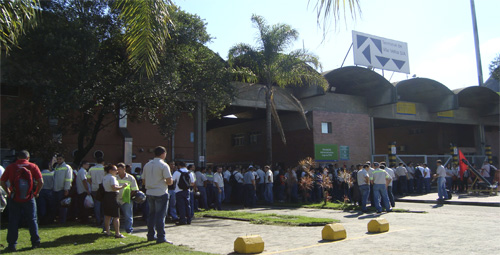 Imagem de Espírito Santo: Portuários protestam contra o não fechamento do Acordo Coletivo de Trabalho