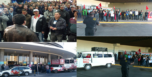 Imagem de Greve dos aeroportuários continua nesta quinta, 1º de agosto 
