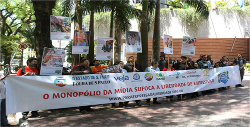 Imagem de “Monopólio da mídia sufoca liberdade de expressão”, afirmam movimentos sociais