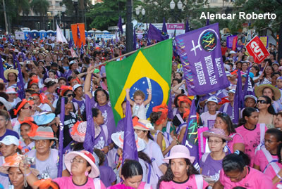 Imagem de Mulheres iniciam marcha em Campinas