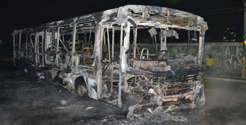 Imagem de Sorocaba: Sindicato classifica como criminoso o incêndio à garagem da antiga TCS
