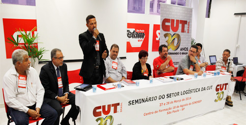 Imagem de Seminário de Logística da CUT debate construção de pauta unificada dos modais