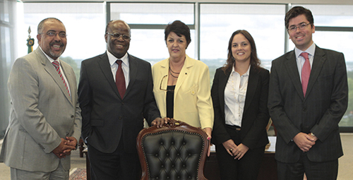 Imagem de SNA se reúne com Joaquim Barbosa para debater caso Aerus 