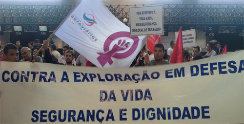 Imagem de Guarulhos: Sindicato dos Aeroviários realiza protesto em “defesa da vida”