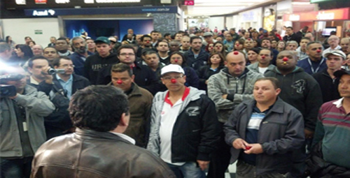 Imagem de Confira os melhores momentos da greve dos aeroportuários no País