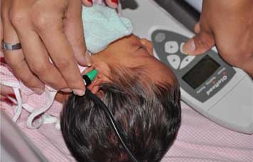 Imagem de Lei torna obrigatória realização gratuita do teste da orelhinha em bebês 