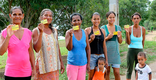 Imagem de 93% dos titulares do Bolsa Família são mulheres 