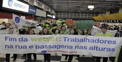 Imagem de Aeronautas e aeroviários rejeitam proposta da Gol 