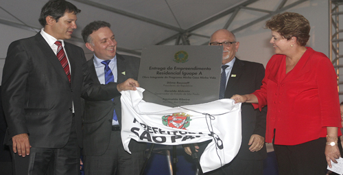 Imagem de SP: Dilma e Haddad anunciam projetos sociais na Zona Leste 