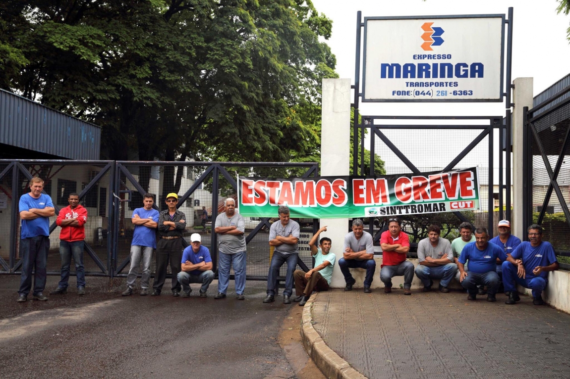 Imagem de Maringá: Sem salário, motoristas na Maringá Transportes cruzam os braços 