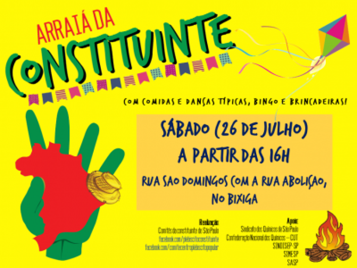 Imagem de São Paulo: Festa Junina da Constituinte acontece neste sábado (26)