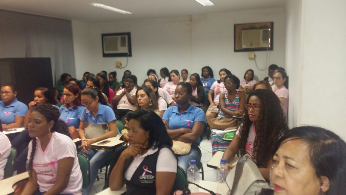Imagem de Bahia:Trabalhadoras nas empresas intermunicipais elogiam ação do Sindicato sobre Outubro Rosa
