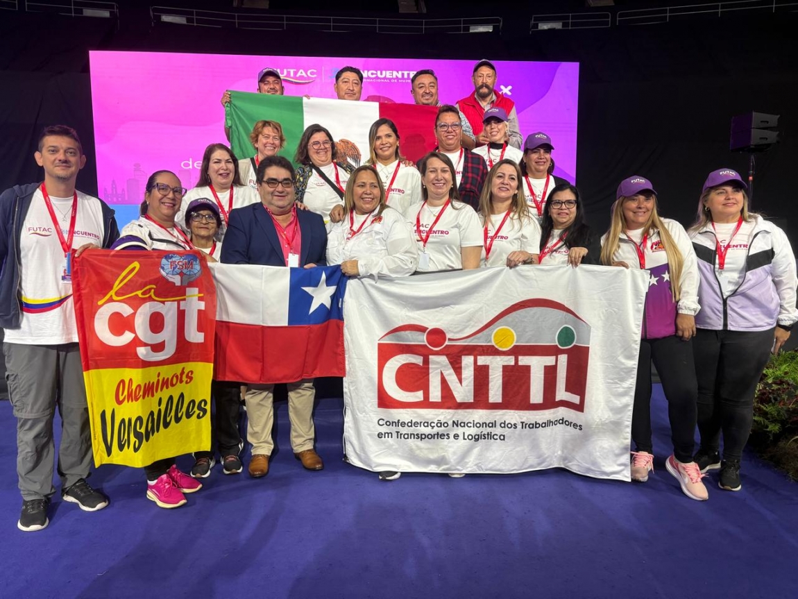 Imagem de Sindicalistas compartilham experiências e lutas no 3º Encontro Internacional de Mulheres da FUTAC 