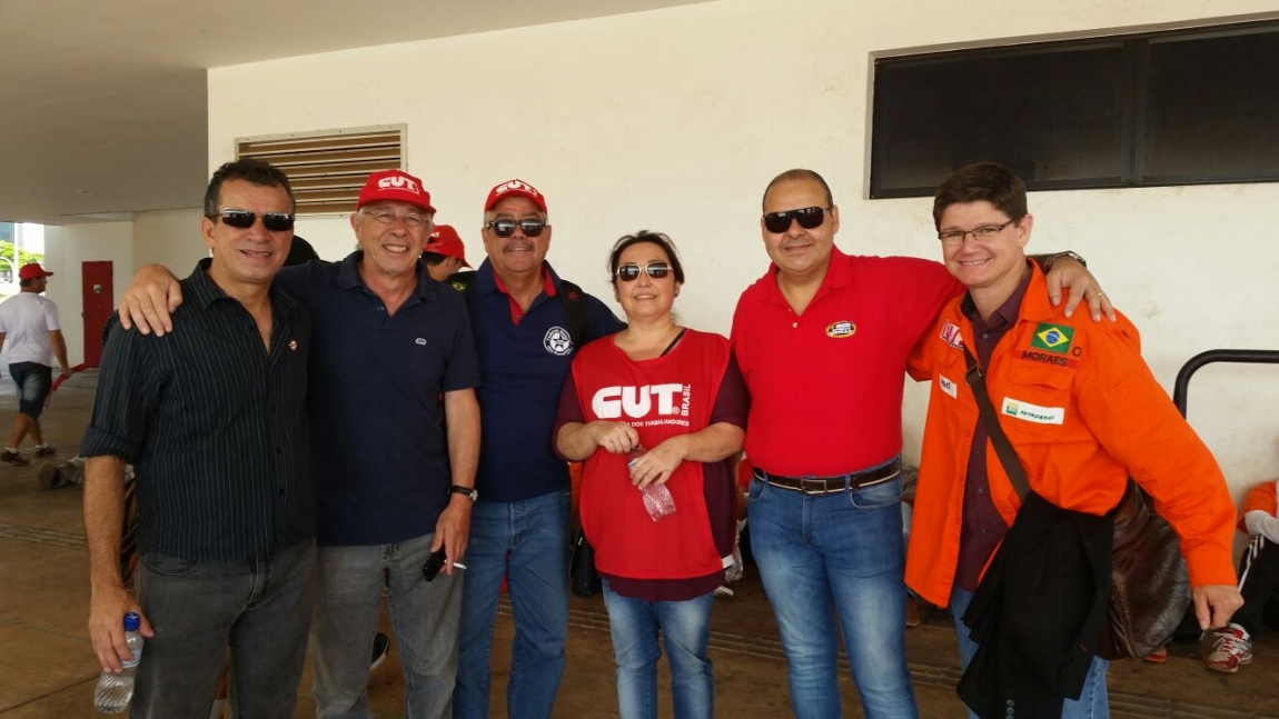 Imagem de Brasília: Dirigentes da CNTTL participam do ato nacional Fora Cunha 