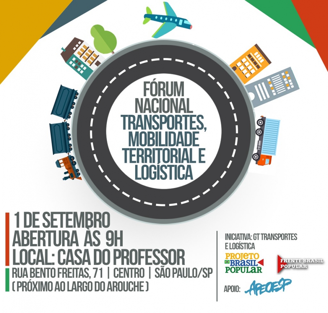 Imagem de CNTTL participa do Fórum Nacional de Transportes, Mobilidade Territorial e Logística neste sábado (1)