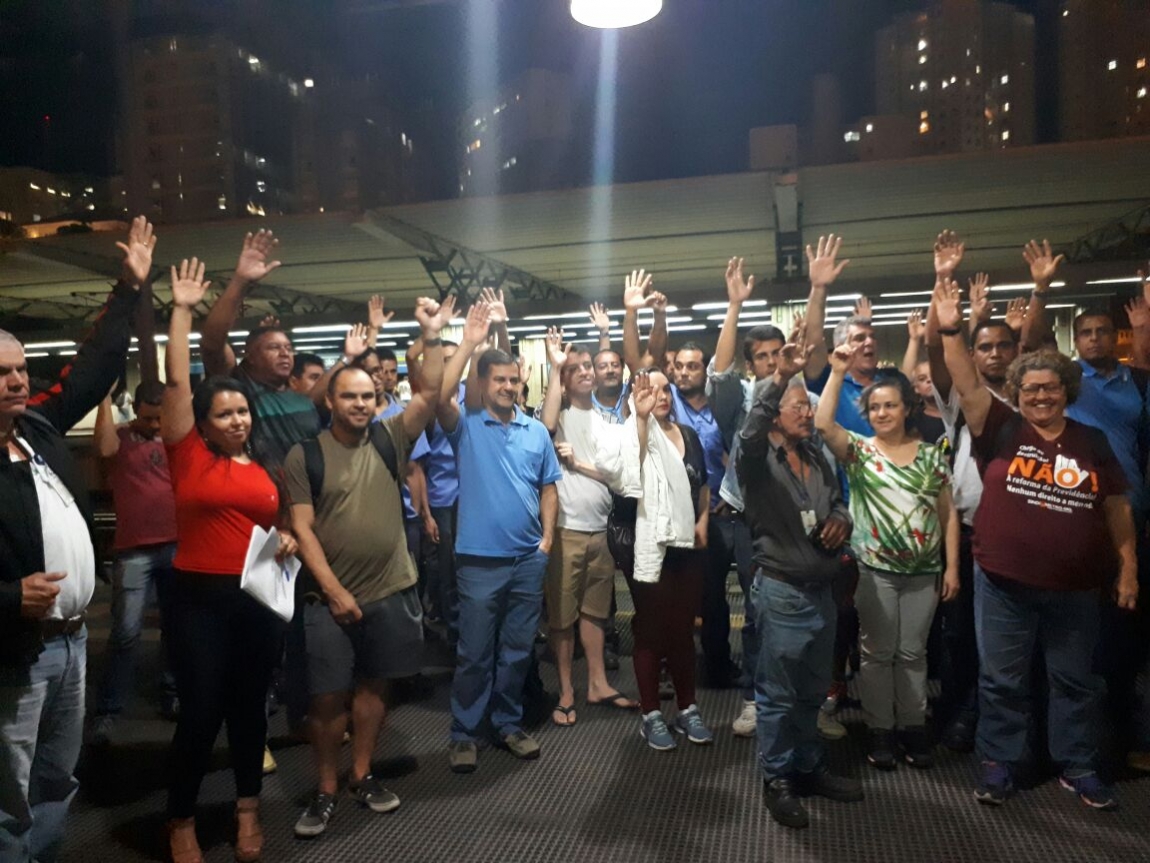 Imagem de Minas Gerais: Metroviários  aprovam estado de greve 