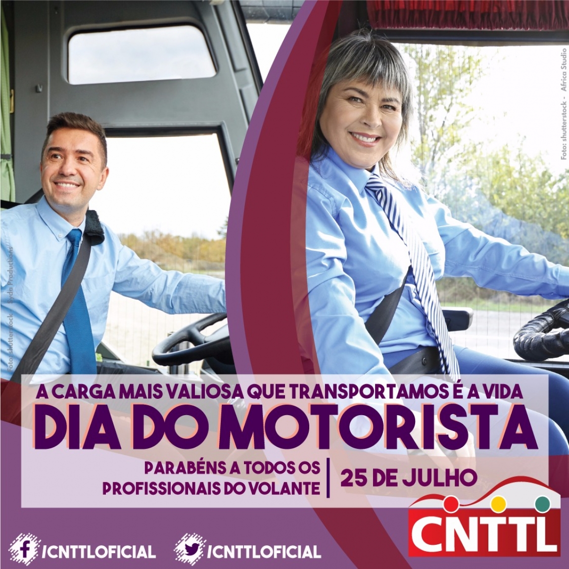 Imagem de CNTTL parabeniza todos os motoristas do Brasil e reafirma que seguirá na luta por mais direitos para a categoria 