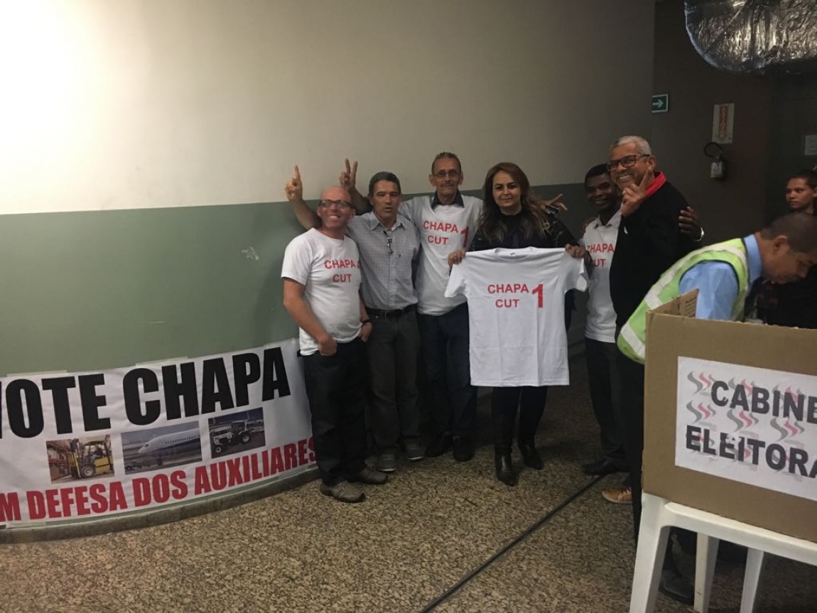 Imagem de Guarulhos: Chapa cutista dos trabalhadores nas auxiliares vence eleição sindical 