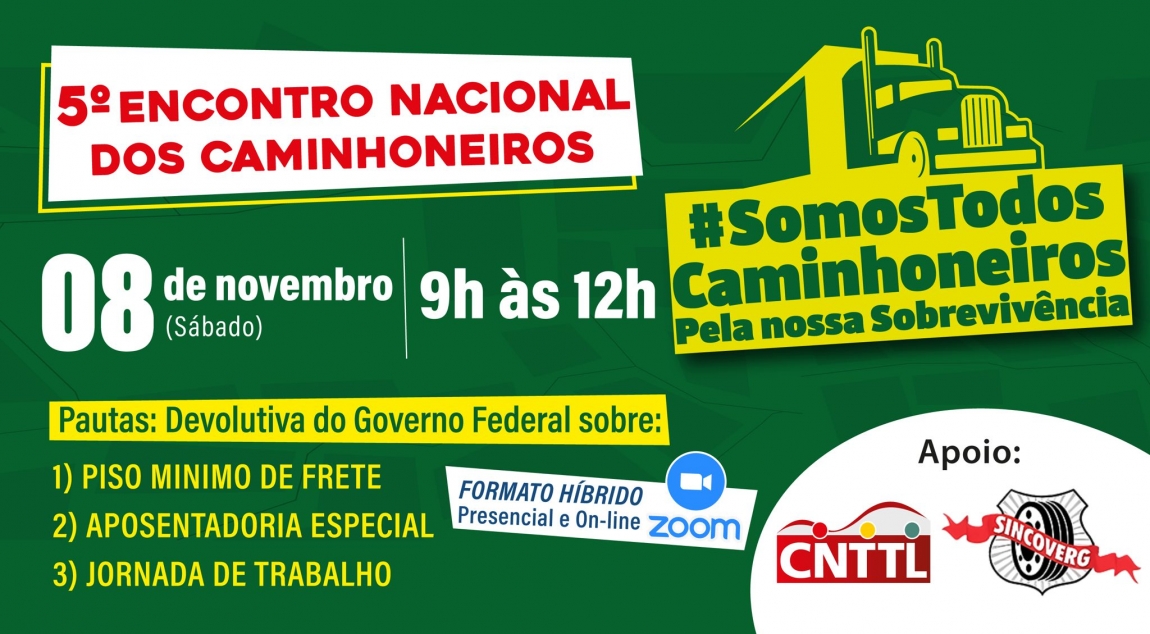 Imagem de CNTTL realizará 5º Encontro Nacional dos Caminhoneiros em Guarulhos