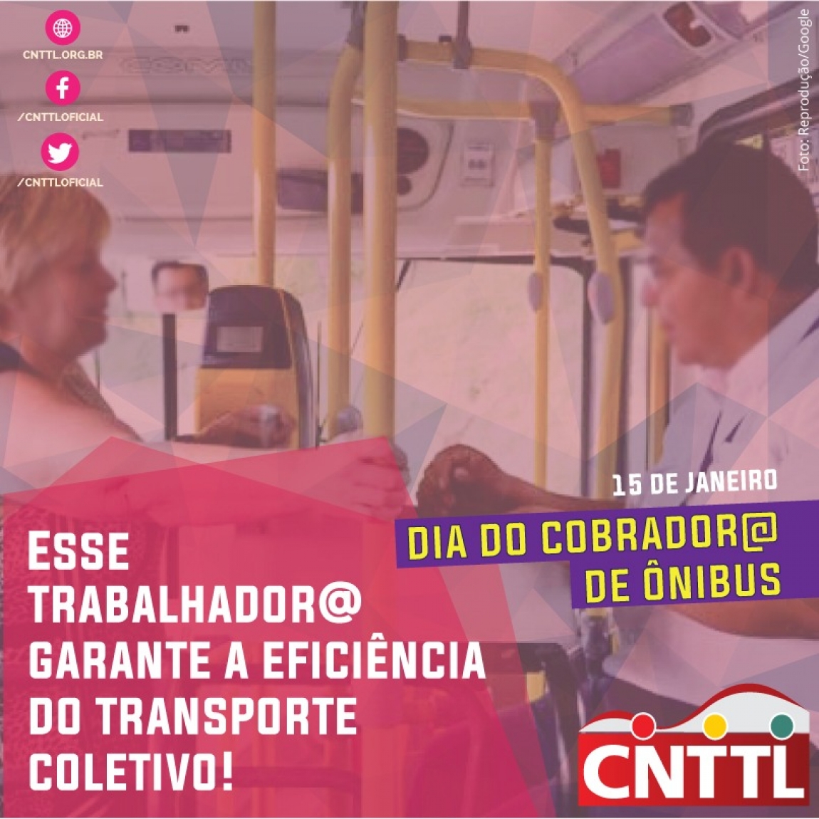 Imagem de CNTTL parabeniza os cobradores de ônibus de todo o país 