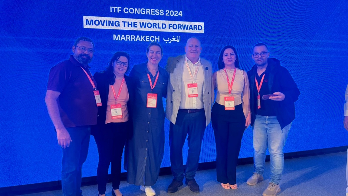 Imagem de CNTTL participa do 46º Congresso internacional da ITF em Marrocos