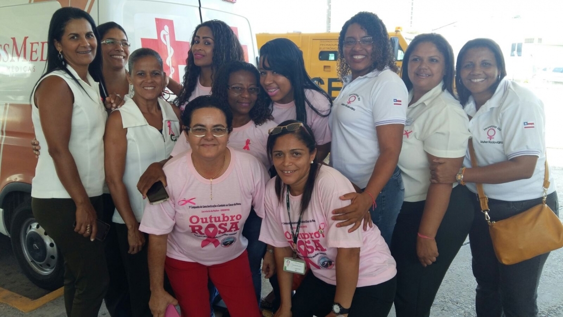 Imagem de Outubro Rosa: Rodoviárias da Bahia realizam Campanha de conscientização sobre o câncer de mama