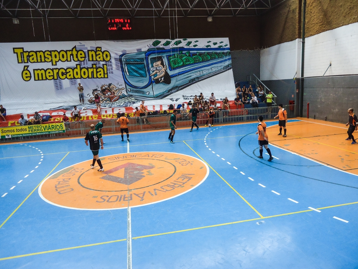 Imagem de SP: Metroviários disputam vaga na final do Campeonato de Futsal do Sindicato 