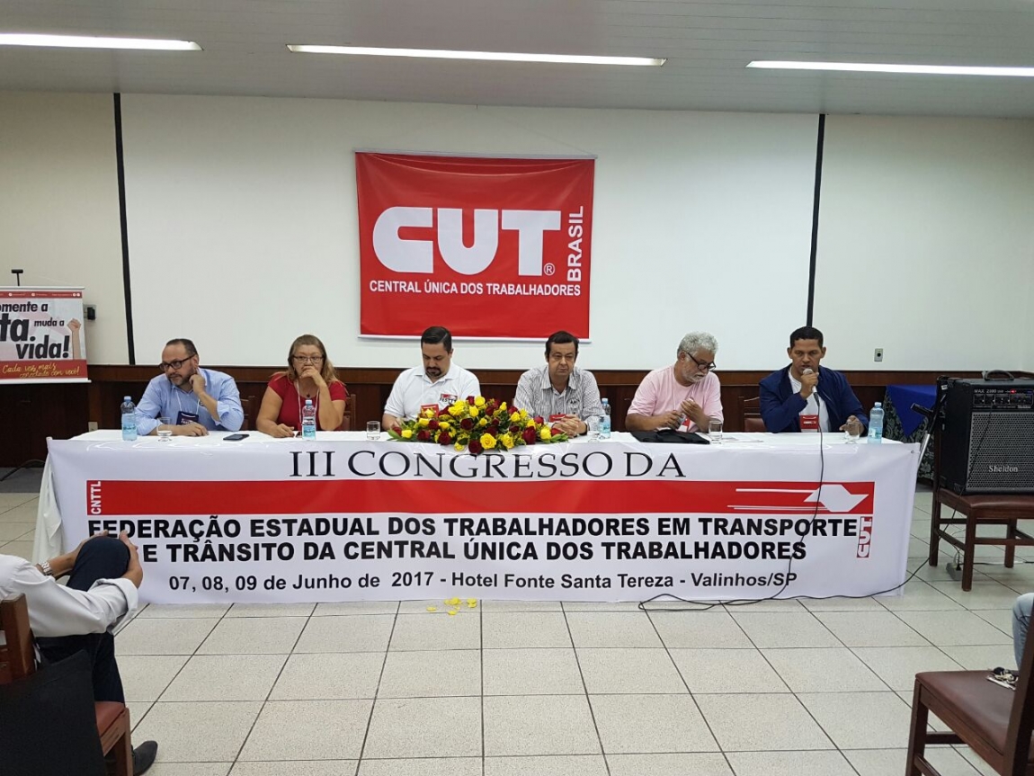 Imagem de Valinhos (SP): 3º Congresso da FESTTT-CUT vai debater enfrentamentos às reformas e definirá plano de lutas 