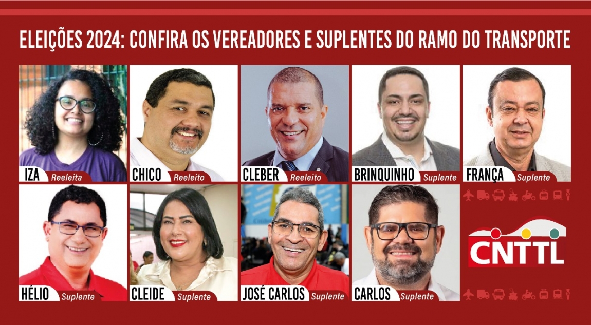 Imagem de Confira os eleitos do ramo do transporte para vereadores e suplentes nas eleições municipais 