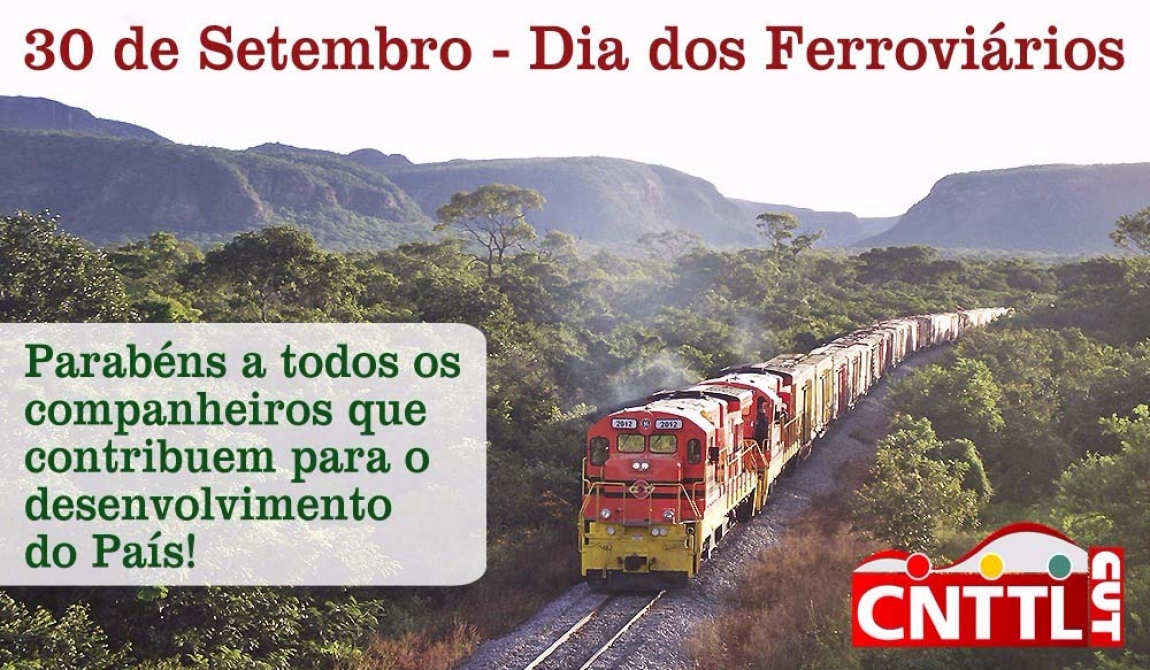 Imagem de CNTTL/CUT parabeniza todos ferroviários do Brasil