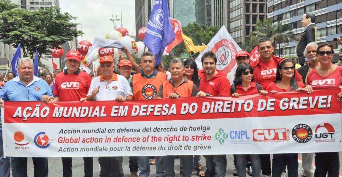 Imagem de CUT participará do “Dia mundial em defesa do direito de greve”