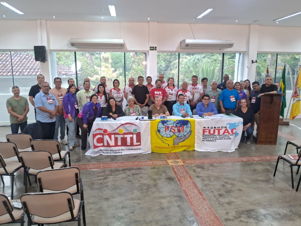 Imagem de Encontro Internacional da FUTAC aprova Carta em apoio à Venezuela, Cuba, Colômbia e debate desafios do setor aéreo 