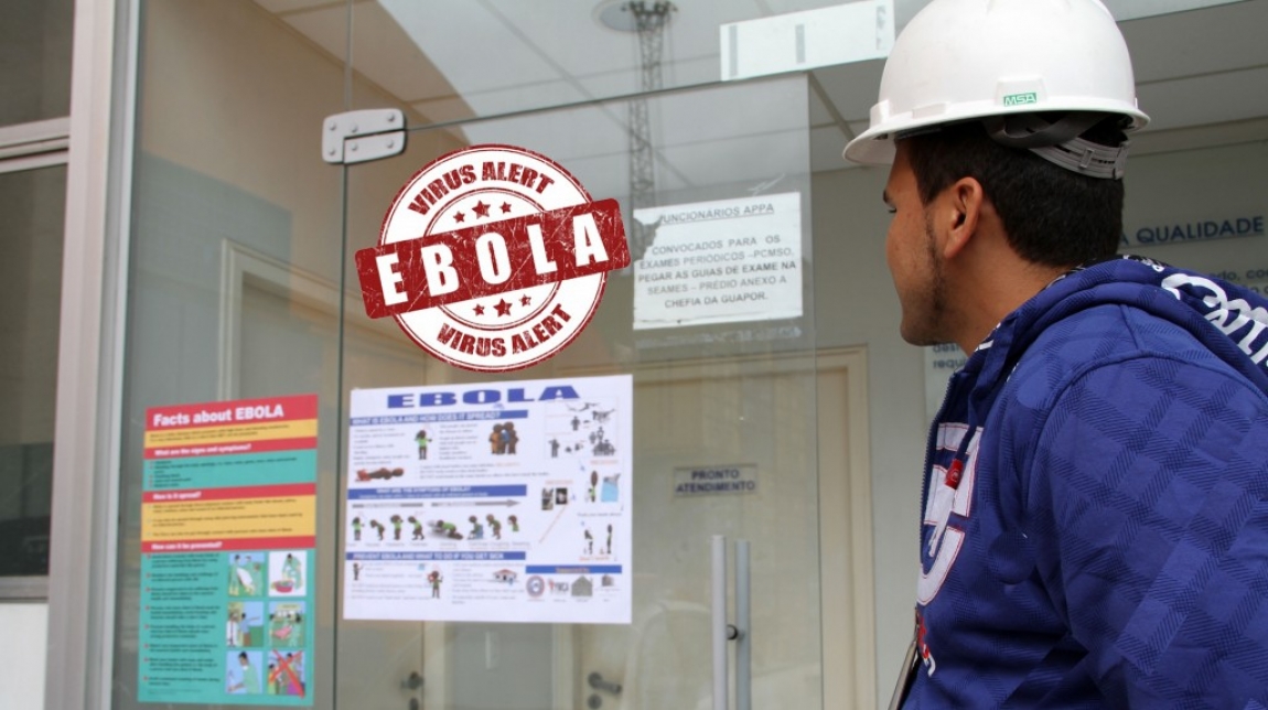 Imagem de Santos: Portuários recebem orientação sobre vírus ebola