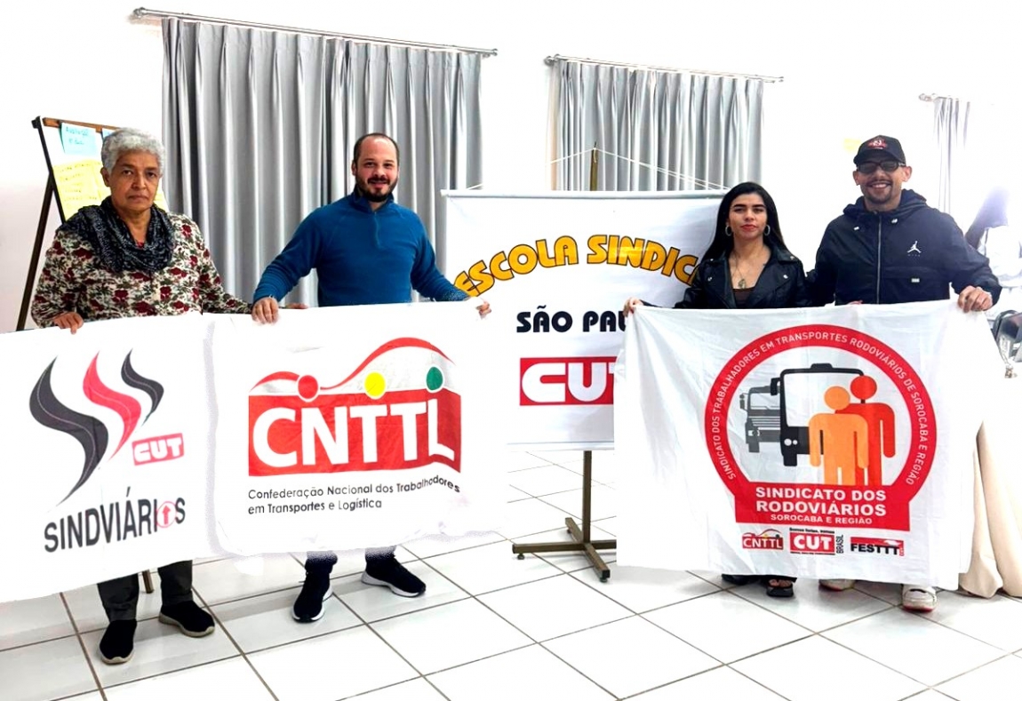 Imagem de CNTTL participa do curso de Formação de Formadores e Formadoras da CUT