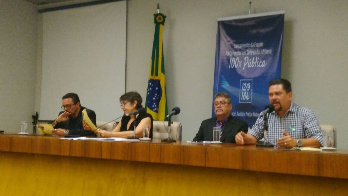Imagem de Brasília: Frente Parlamentar em defesa da Infraero 100% pública é lançada