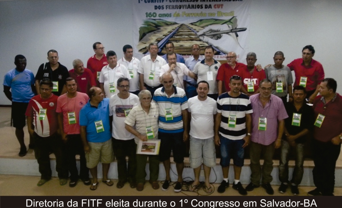 Imagem de Viva a FETRAFERRO-CUT!