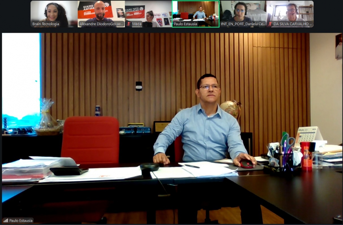 Imagem de Paulinho do Transporte fala sobre luta anti-fascista no Brasil em entrevista à central sindical da Bélgica